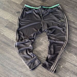 Adidas Men's Climacool Brown & Green Track Pants 3 Stripes Street Casual Workout